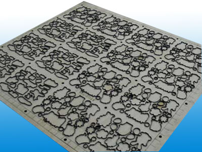 公仔不干胶刀模